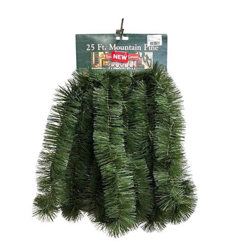 FC Young 25 ft. L Mountain Pine Christmas Garland (Pack of 6)