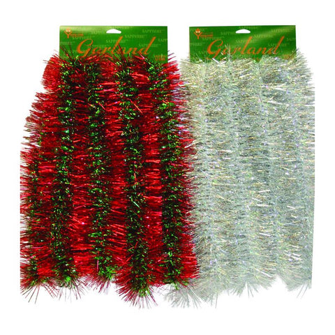 FC Young 12 ft. L Royal Tinsel Christmas Garland (Pack of 6)