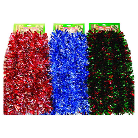 FC Young 12 ft. L Wide Tinsel Christmas Garland (Pack of 6)