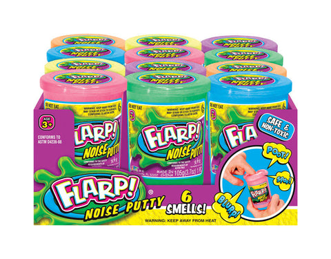 Flarp Noise Putty Assorted 1 pc (Pack of 12)