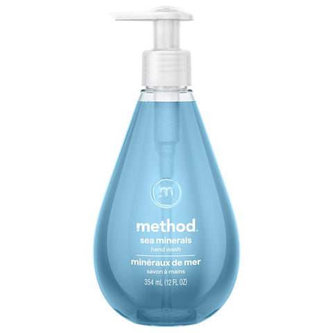 Method Sea Mineral Scent Gel Hand Wash 12 oz (Pack of 6)