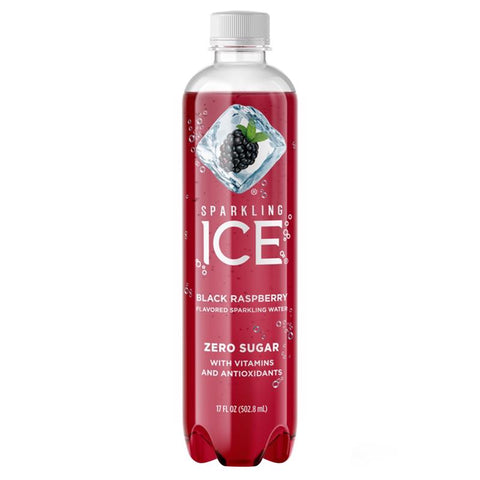 Sparkling Ice Black Raspberry Carbonated Water 17 oz 1 pk (Pack of 12)
