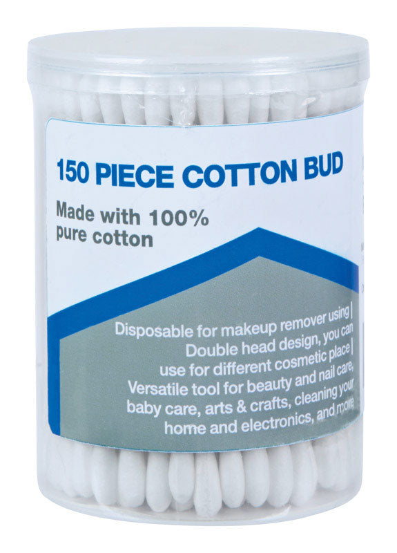 Home Plus Cotton Swabs 150 pc (Pack of 12)