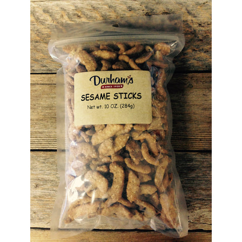 Durhams Sesame Snack Stick 10 oz Bagged (Pack of 12)