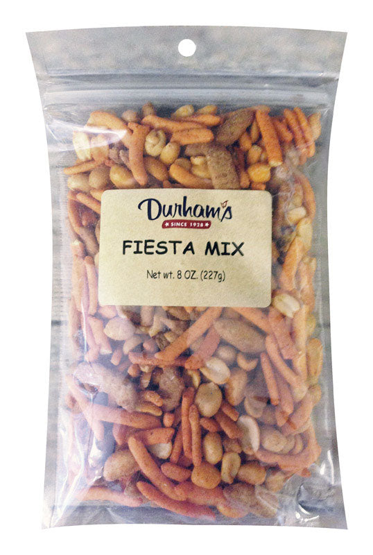 Durhams Spicy Peanuts, Sesame, Pretzels Snack Mix 8 oz Bagged (Pack of 12)