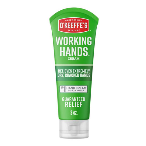 Crema para manos sin aroma O'Keeffe's Working Hands, 3 oz, 1 unidad (paquete de 5)
