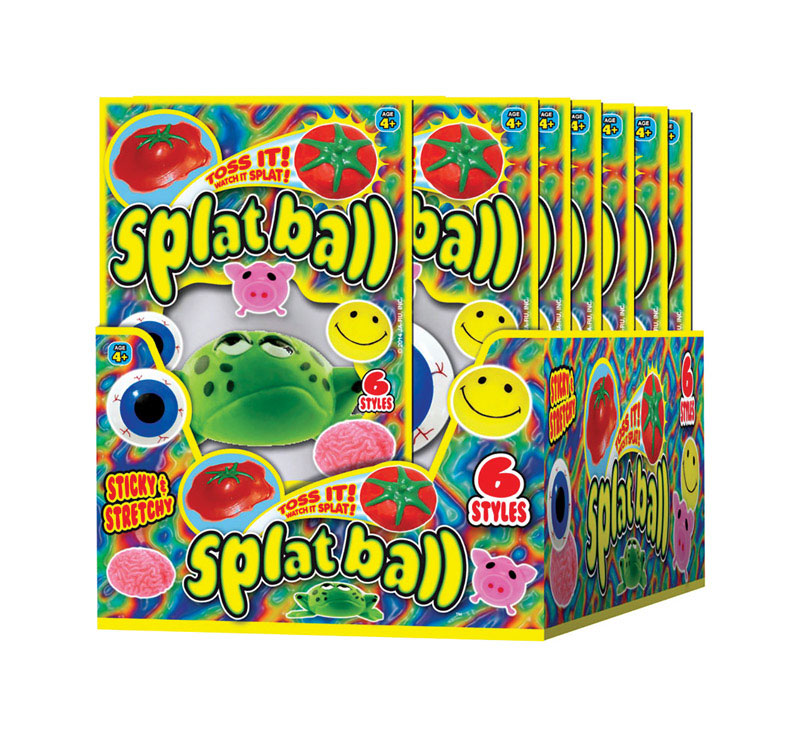 Pelota Splat de Ja-Ru, 1 ud. (paquete de 24)