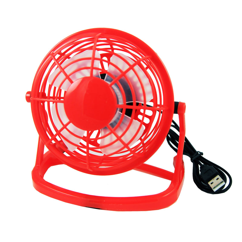 Home Plus 4 in. H X 3.5 in. D 1 speed Mini Fan (Pack of 6)