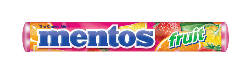 Mentos Mixed Fruit Chewy Candy 1.32 oz (Pack of 15)