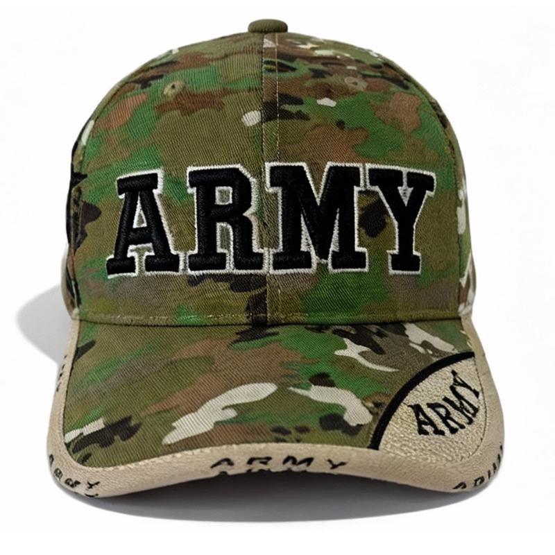 JWM U.S. Army Logo Baseball Cap Digital Camouflage One Size Fits All (Pack of 6)