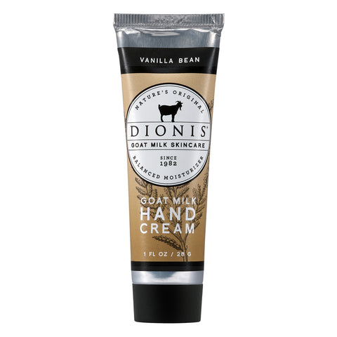 Dionis Goat Milk Skincare Vanilla Bean Scent Hand Cream 1 oz 1 pk
