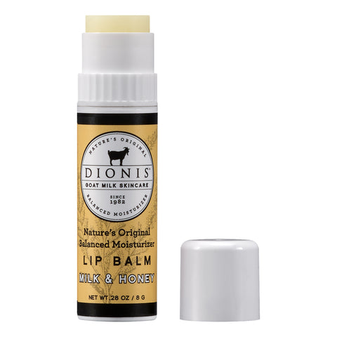 Dionis Goat Milk Skincare Milk and Honey Scent Lip Balm 0.28 oz 1 pk (Pack of 6)