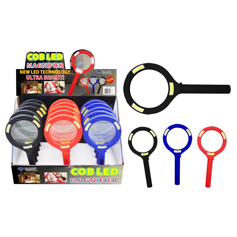 Diamond Visions Round 5 Times COB LED Magnifier 4 in. W (Pack of 15)