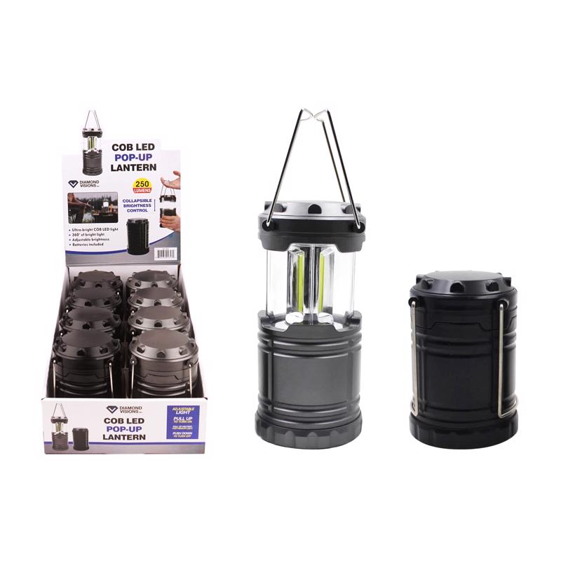 Max Force Cob Assorted Extendable Lantern (Pack of 8)