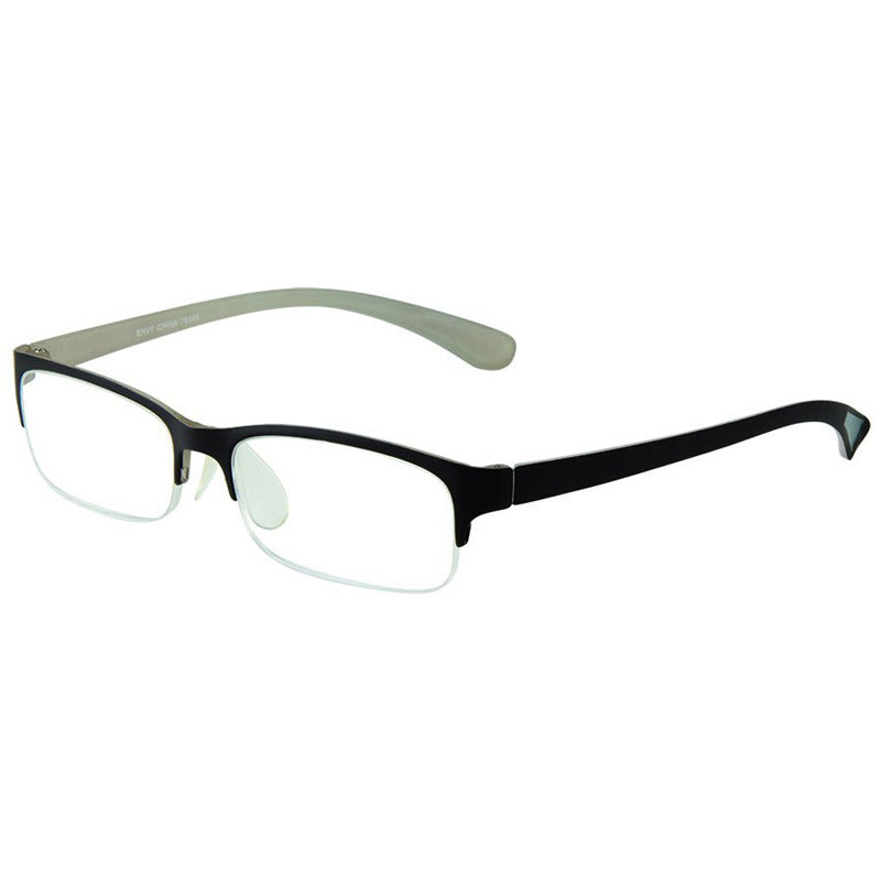 Envy Aspen Reading Glasses Unisex Black Frame +2.75 Strength (Pack of 12)