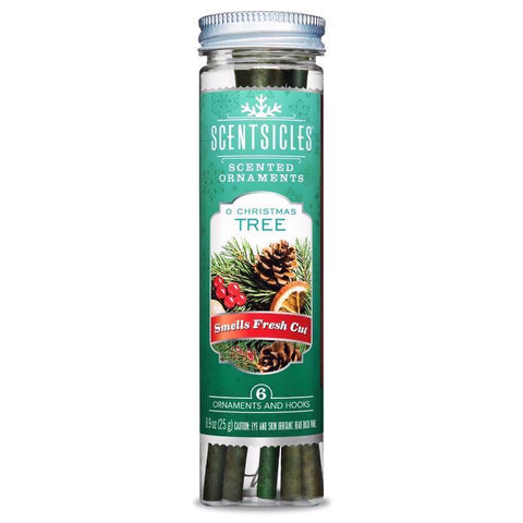 Scentsicles Green O Christmas Tree Ornament (Pack of 12)