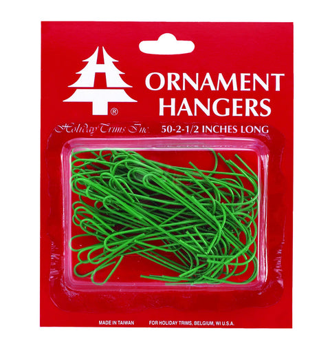 Holiday Trims 2-1/5 in. Ornament Hooks 50 pk (Pack of 72)