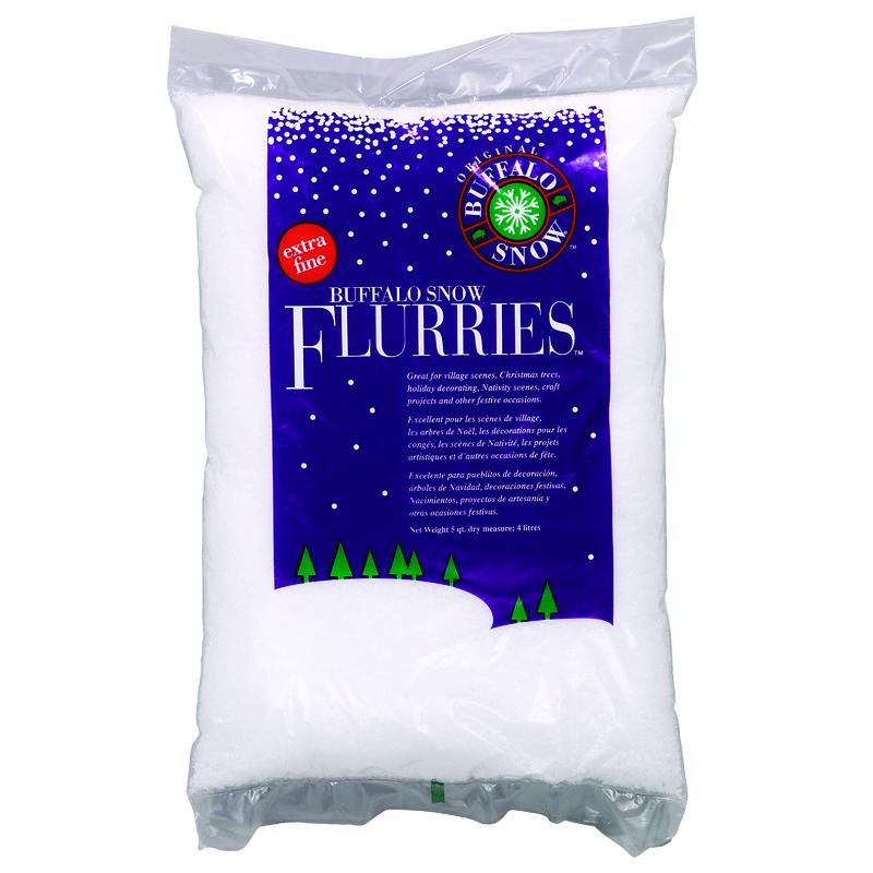 Buffalo White Artificial Snow