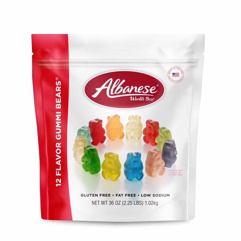Albanese Assorted Gummi Bears 36 oz