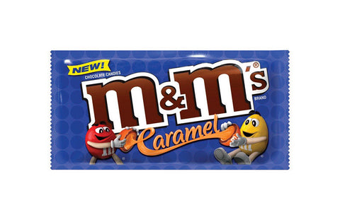 M&M's Caramel Chocolate Candies 1.41 oz (Pack of 24)