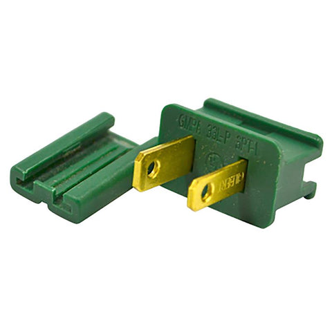 Enchufe macho de plástico comercial y residencial Holiday Bright Lights, sin estándar NEMA