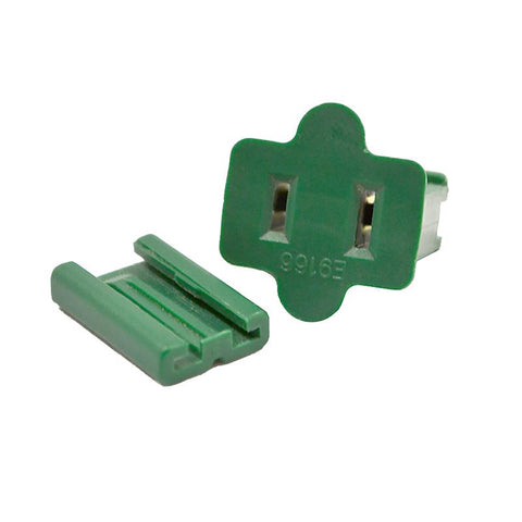 Conector hembra de plástico con cierre, no NEMA, para uso comercial y residencial Holiday Bright Lights