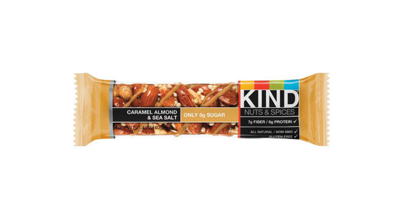KIND Caramel, Almond, Sea Salt Candy Bar 1.4 oz (Pack of 12)