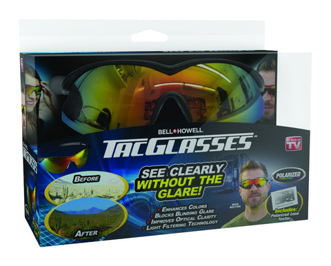 As Seen On Tv Bell & Howell Polarized Tac Sunglasses 1 pk