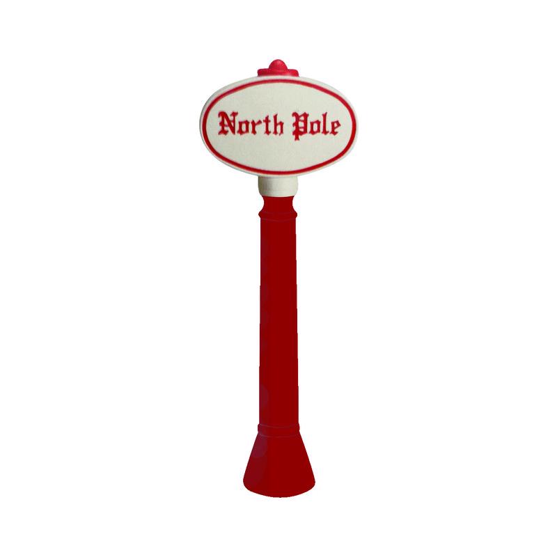Union Products Blow Mold LED North Pole Sign 45 in.