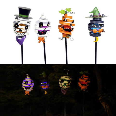 Alpine LED Bouncy Halloween Stake Yard Decor (Pack of 20)