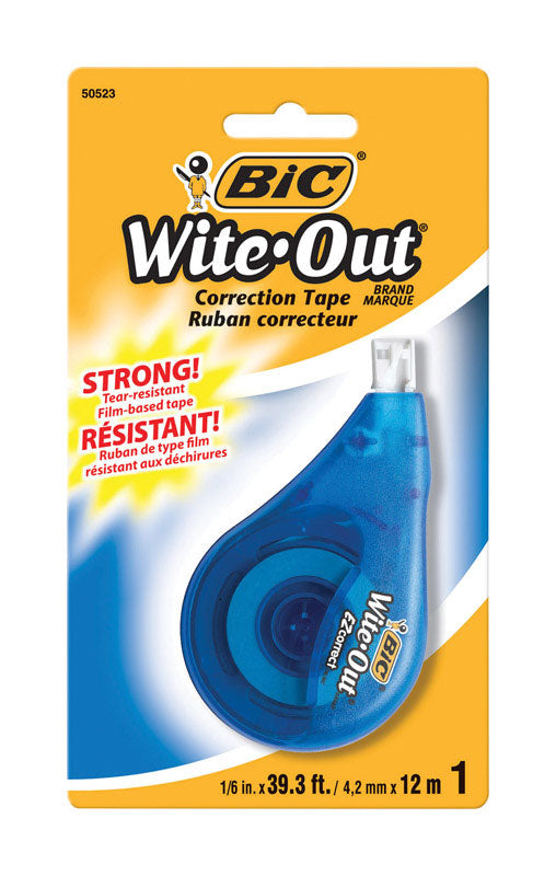 BIC Wite-Out White Correction Tape 1 oz 1 pk (Pack of 6)