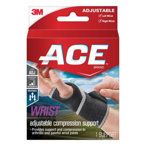 Muñequera 3M Ace Black, 1 ud.