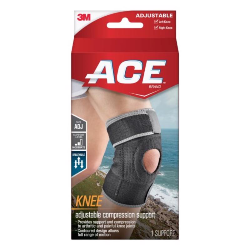 3M Ace Black Knee Support 1 pk