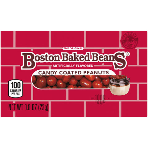 Ferrara Changemaker Boston Baked Beans Candy 24 Count, 0.83 oz Each, Cinnamon-Flavored Candy-Coated Peanuts