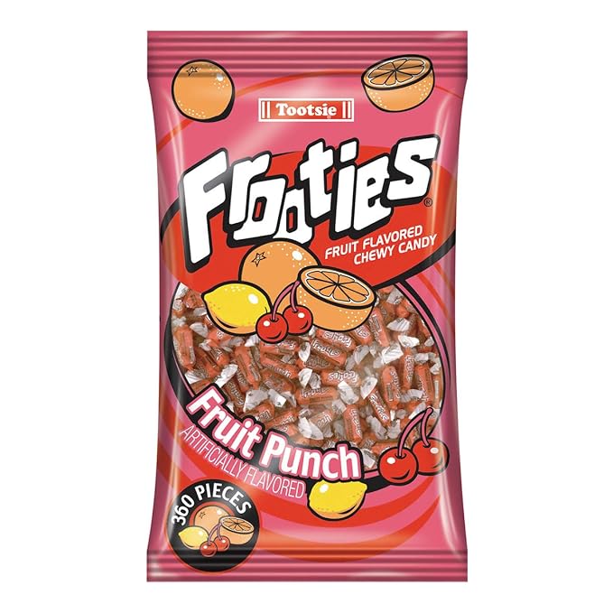 Tootsie Frooties Pineapple Chewy Candy, 38.8 oz Bag, Individually Wrapped Fruit Chews, Bulk Candy